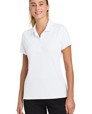 Sport Tek LST490 Sport-Tek Women's Versa Polo in White