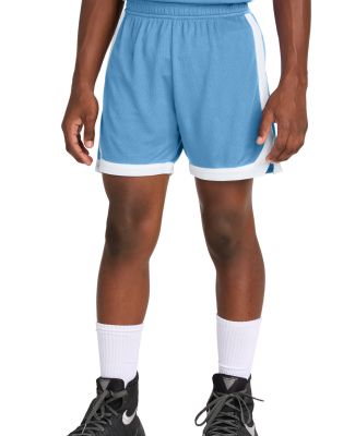 Sport Tek YST901 Sport-Tek Youth Rival Basketball  in Carbl/wht