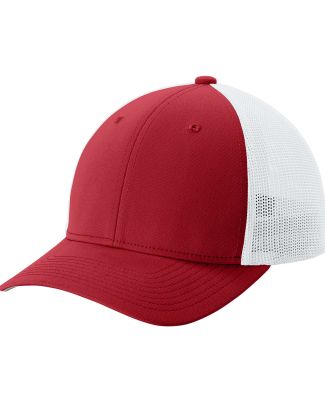 Sport Tek STC60 Sport-Tek Stretch-Tek Mesh Back Ca in Dprd/wht