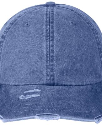 Adams Hats LP108 Classic Pigment Distressed Cap in Royal
