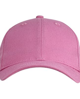 Big Accessories BX002Y Youth Brushed Twill Structu in Pink