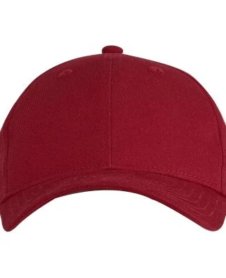 Big Accessories BX002Y Youth Brushed Twill Structu in Red