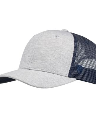 J America TW5535 Cutter Jersey Snapback Trucker Ca in Navy