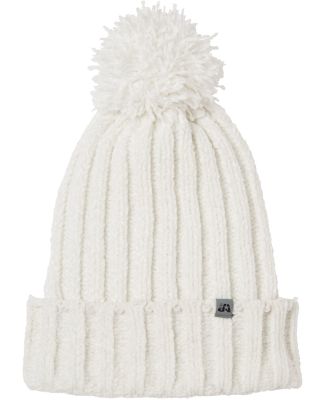 J America 5008JA Cushy Knit Beanie in Ivory