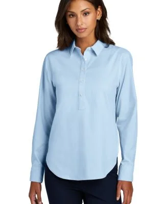 MERCER+METTLE MM2003 Mercer+Mettle Women's Long Sl in Lightblue