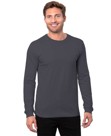 Threadfast Apparel T3000 Epic Unisex Long-Sleeve T in Graphite