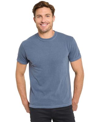 Threadfast Apparel C1200 Colors Unisex Garment Dye in Vintage denim