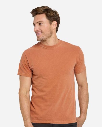 Threadfast Apparel C1200 Colors Unisex Garment Dye in Pumpkin