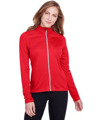 Puma 596803 Women's Icon Full-Zip in High risk red