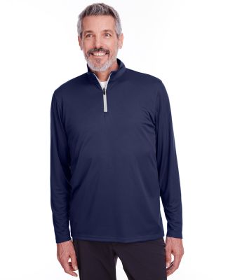 Puma 596807 Icon Quarter-Zip Pullover in Peacoat