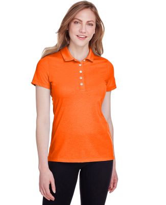 Puma 596921 Women's Fusion Polo in Vibrant orange