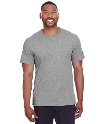 Puma 582006 Adult  Essential Logo T-Shirt in Md gy hth/ p blk