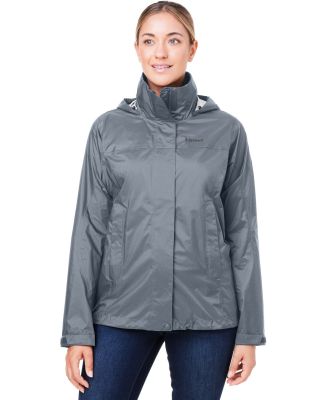 Marmot M15866 Ladies' Precip Eco Rain Jacket in Steel onyx