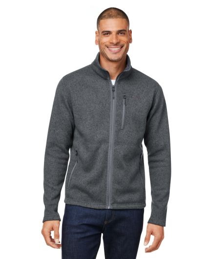 Marmot M16223 Men's Drop Line Fleece Jacket in Steel onyx heather