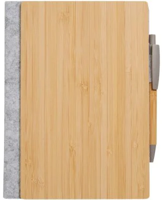econscious EC9802 Grove Refillable Bamboo Notebook in Bamboo
