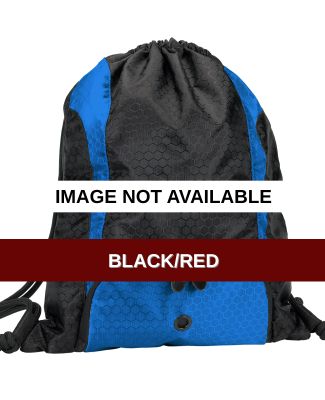 8890 UltraClub® Santa Cruz Backpack Black/Red