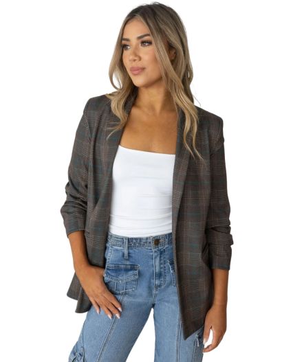 Stilo Apparel FS30052 STONEHEDGE MULTI PLAID PRINT in Plaid
