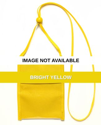 9605 UltraClub® Polyester Credential Holder  Bright Yellow