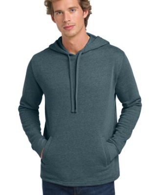 Next Level Apparel 9300 Malibu Welt Pocket Hoodie in Heather slate blue