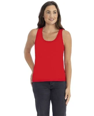 Next Level Apparel 3933 Women's Cotton Tank in Red