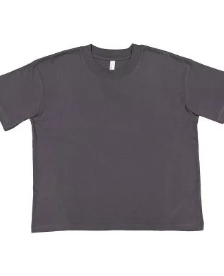 LA T 3520 RELAXED CREW TEE in Slate