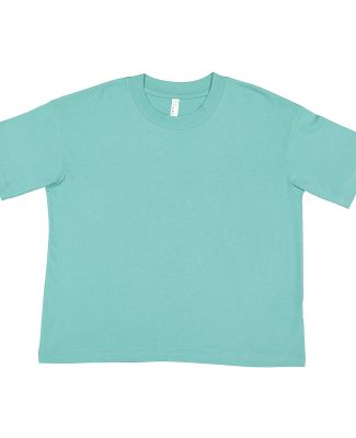 LA T 3520 RELAXED CREW TEE in Saltwater