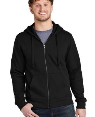 Volunteer Knitwear VL130ZH    Chore Fleece Full-Zi in Deepblack