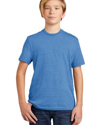 Allmade AL207 Youth Tri-Blend Tee in Azure blue