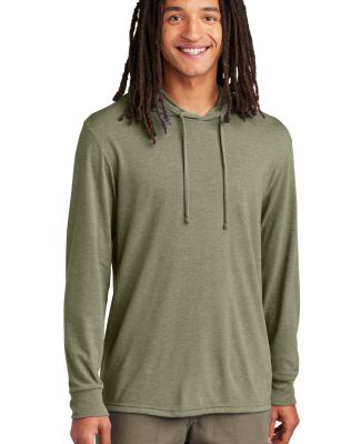 Allmade AL6003 Unisex Tri-Blend Hoodie Tee in Olive you green
