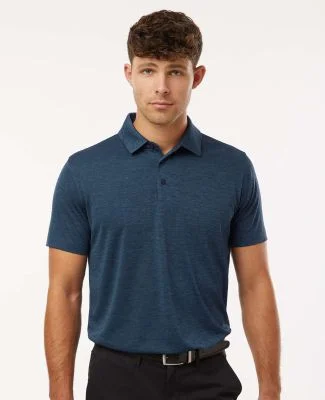 Allpro 4HM00 Performance Mélange Polo in Navy melange