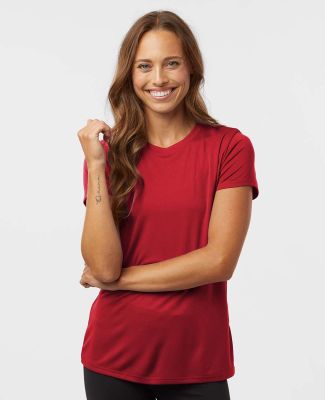 Allpro 48000L Pro-Lock Women's Performance T-Shirt in Red