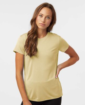 Allpro 48000L Pro-Lock Women's Performance T-Shirt in Vegas gold
