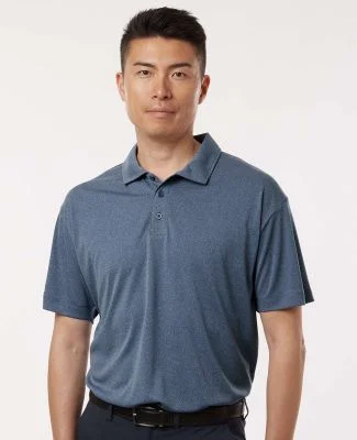 Allpro 41800 Pro-Lock Performance Polo in Heather navy