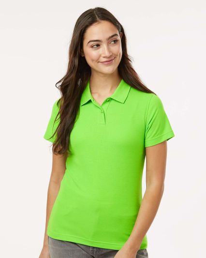 Allpro 62800L Women's Pique Polo in Lime