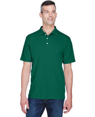 8445 UltraClub® Men's Cool & Dry Stain-Release Pe in Forest green