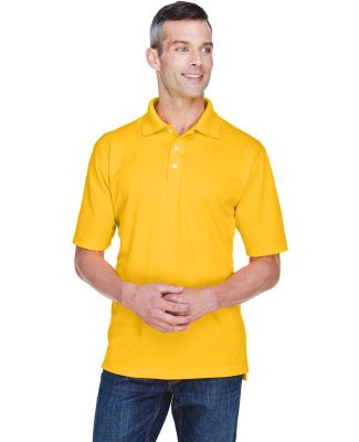 8445 UltraClub® Men's Cool & Dry Stain-Release Pe in Gold