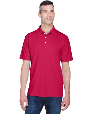 8445 UltraClub® Men's Cool & Dry Stain-Release Pe in Cardinal