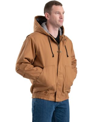 Berne Apparel FRHJ01T Tall Flame-Resistant Hooded  in Brown duck