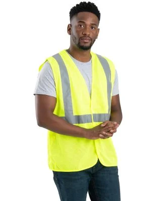 Berne Apparel HVV042 Hi-Vis Class 2 Economy Vest in Yellow