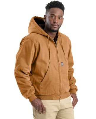 Berne Apparel HJ375 Heartland Washed Cotton Duck H in Brown duck