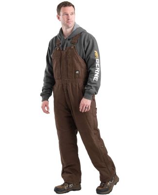 Berne Apparel B377 Heartland Insulated Washed Duck in Bark