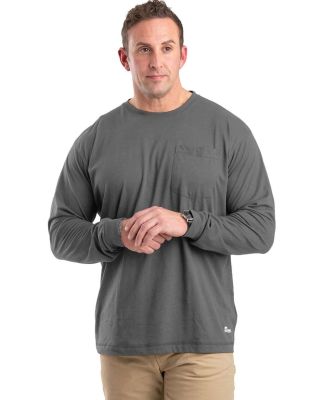 Berne Apparel BSM39T Tall Performance Long Sleeve  in Slate