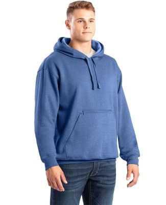 Berne Apparel SP418 Heritage Zippered Pocket Hoode in Dusted navy