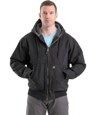 Berne Apparel HJ317 Highland Flex180® Washed Duck in Black