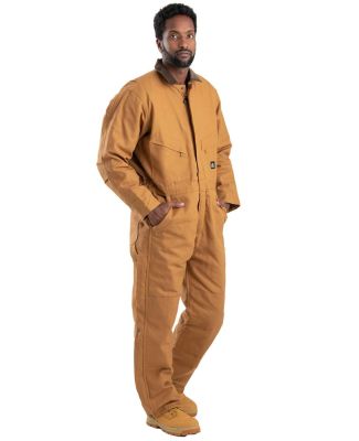 Berne Apparel I417 Heritage Duck Insulated Coveral in Brown