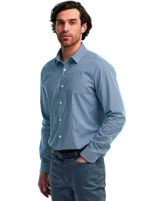 Artisan Collection by Reprime RP220 Microcheck Gin in Navy/ white