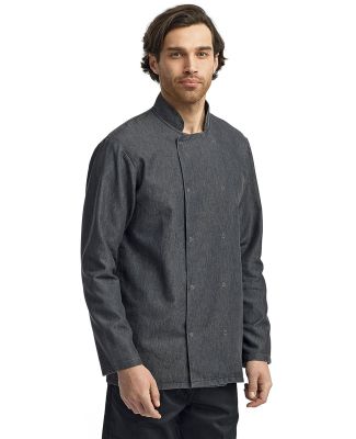 Artisan Collection by Reprime RP660 Denim Chef's J in Black denim