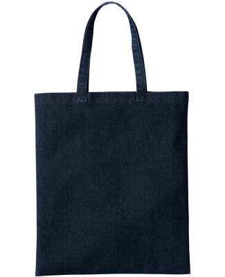 Artisan Collection by Reprime RP998 Denim Tote Bag in Black denim