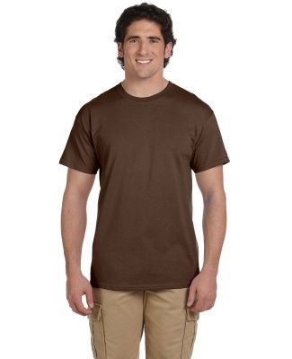 Fruit of the loom 3930R 3931 Adult Heavy Cotton HD in Chocolate