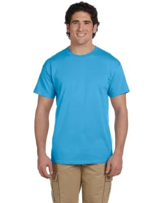 Fruit of the loom 3930R 3931 Adult Heavy Cotton HD in Aquatic blue